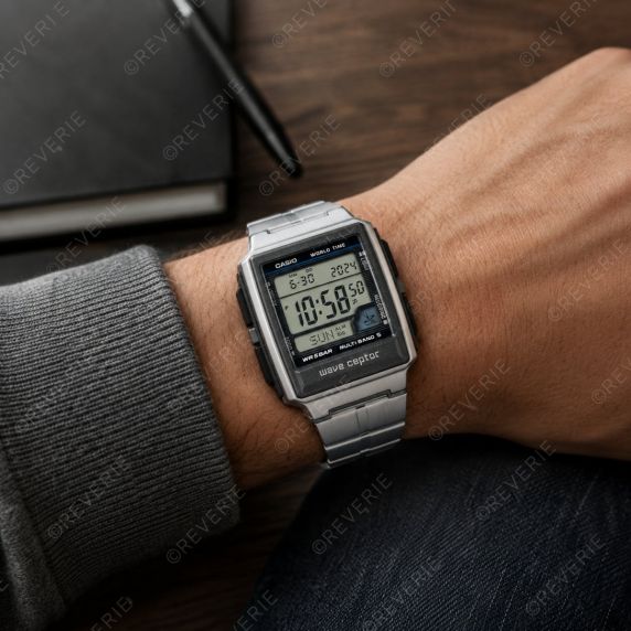 Casio Mens Radio Controlled Digital 39mm