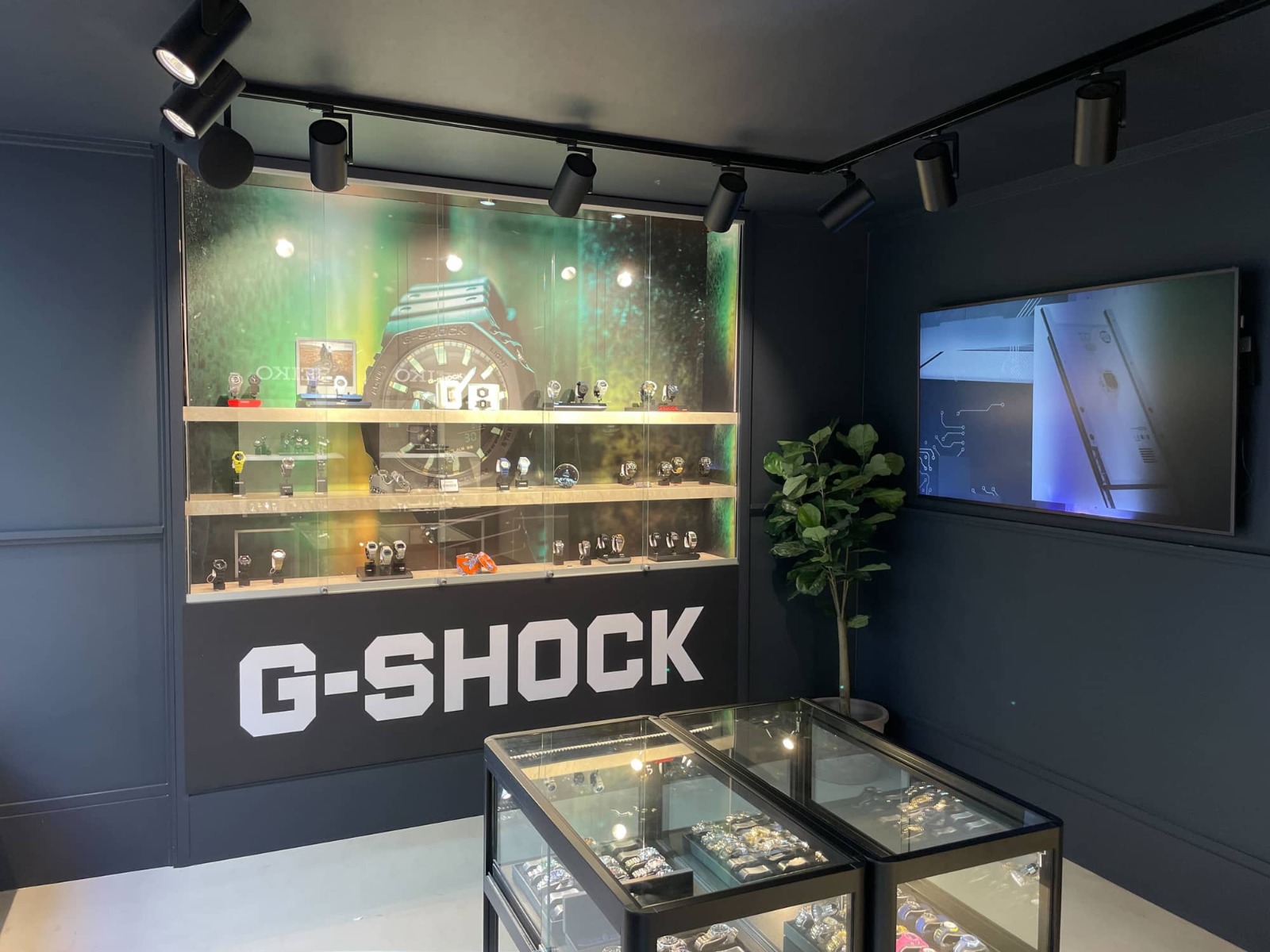 Casio klokker i butikken