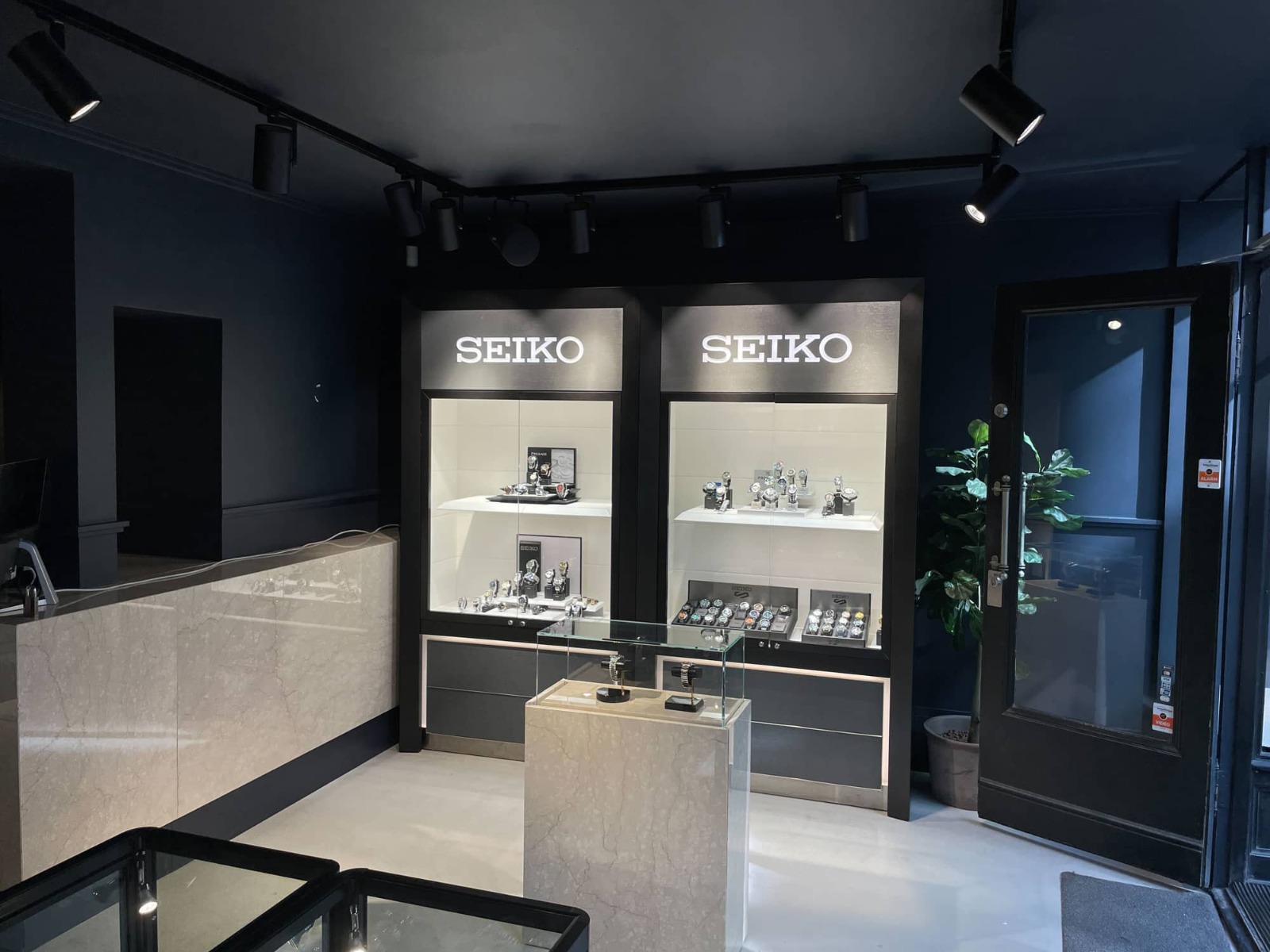 Seiko klokker i butikken